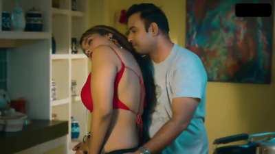 Jinnie Jaaz HOT Boobs Kissing Sex Scene In Charmsukh Jane Anjane Mein S06 Ep 01 -1 Ullu