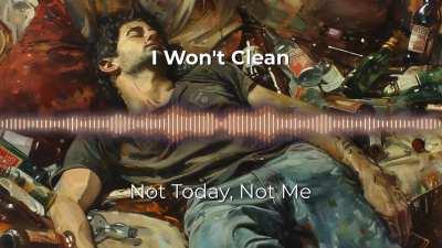 DaBruuzer- I Won't Clean (Not Today, Not Me) (AI Music)