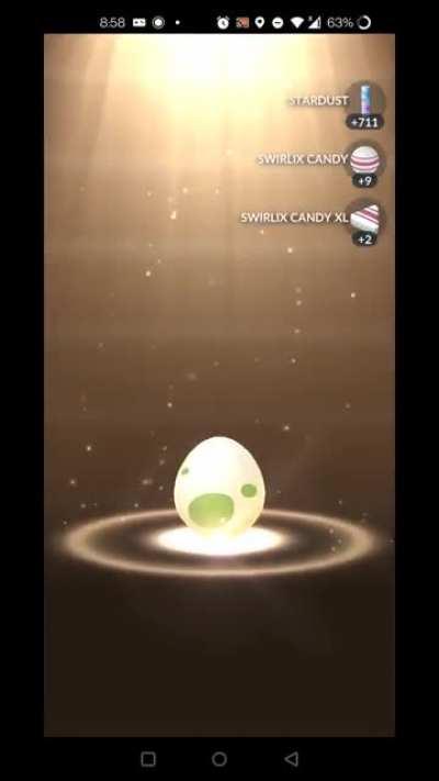 Egg hatch animation skip with 2 eggs