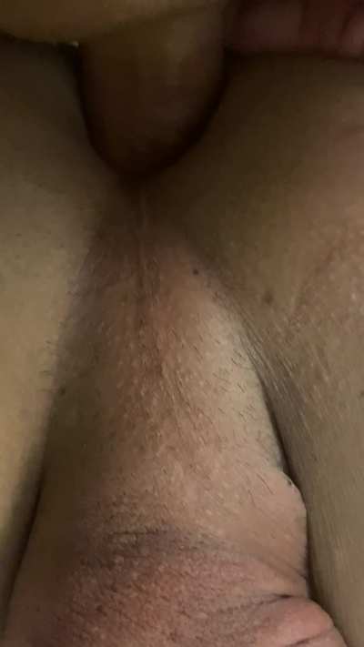 Love the initial stretch of a bare cock entering my hole