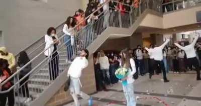 She rejected his proposal in front of whole school 😭