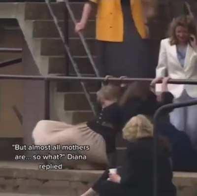 In 1991,Princess Diana participated in Mother’s day running competition breaking the royal rules.