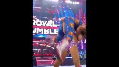 Bianca belair ass jiggle compilation