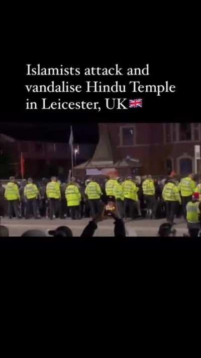 🔥 UPDATE U.K: Hindu Temple Vandalised & Bhagwa Dhwaj ...