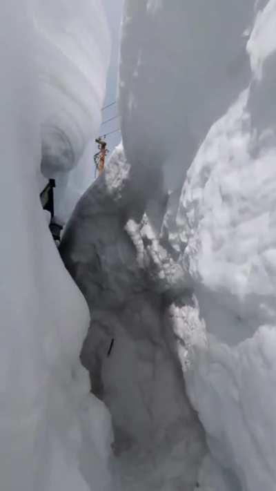 This is what it looks like walking into your house in Olympic Valley, California