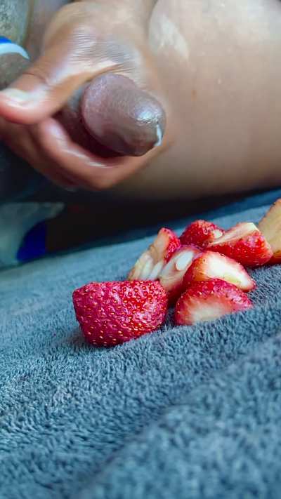 Strawberries need toppings