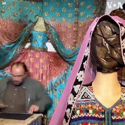 In Afghanistan, now even the female mannequin’s faces must be covered. The Taliban have ordered all shopkeepers to either behead female mannequins or cover their faces.