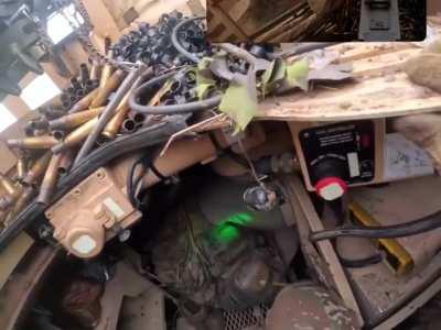 Gunner POV of a Ukrainian MaxxPro MRAP getting targeted by Russian artillery in Avdiivka. Published 13 February 2024