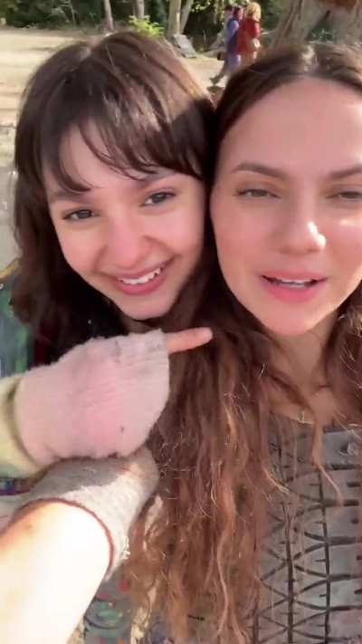 Dafne Keen and Samantha Lorraine for Night Comes