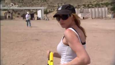 Kari Byron Boobs And Bootie GIF