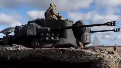 Short video from the Armed Forces of Ukraine with the German GEPARD AA kit.