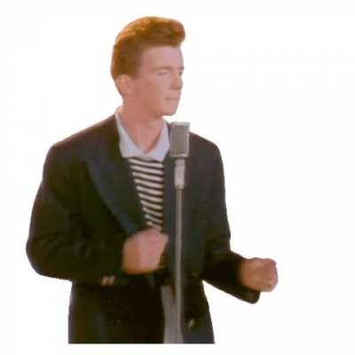 NEVER GONNA GIVE YOU UP