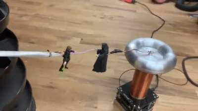 Star Wars ft. Tesla Coil