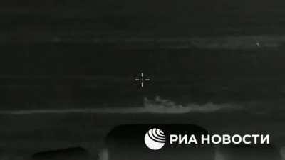 Ru pov: Night drone attack on Novorossiysk