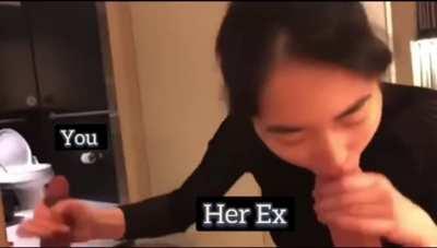 Let her ex cuck you!