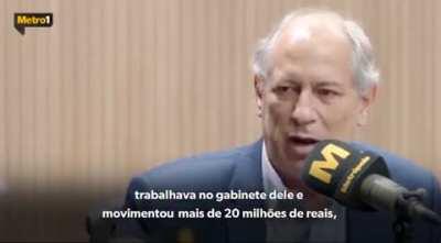 Ciro vem avisando há anos e as provas que saem agora só confirmam o que ele disse