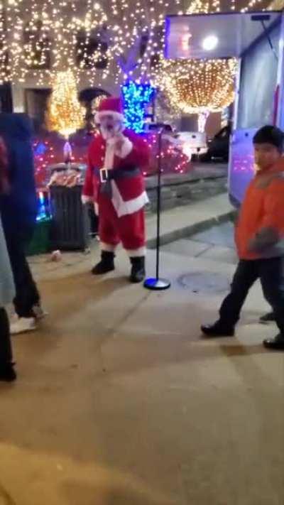 Our town's Santa