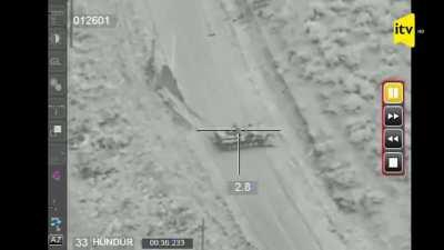 Azerbaijani Spike-ER Targeting Armenian BMP-2 - 2nd Karabakh War