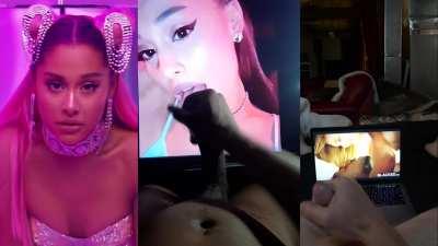 Ariana Grande vs white cock &amp;amp; BBC