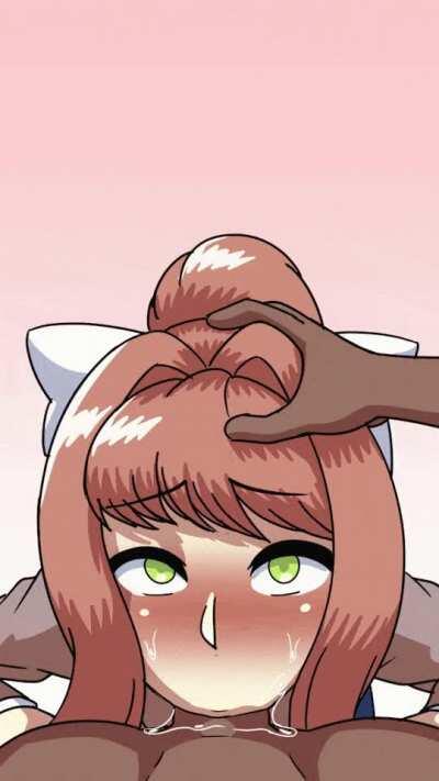 Monika can take it rough