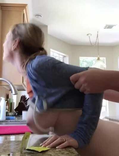 [/r/fuckdoll] Used in the kitchen