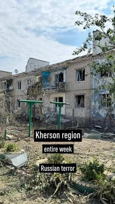 This is why Ukraine needs our support and more air defense- Compilation from the past week show Russia’s atrocious destruction on defenseless Ukrainian homes