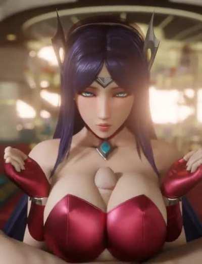 Irelia titfuck (LazyProcrastinator, EvulAudio) [League of Legends]