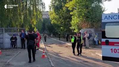 Russians attacked a nursing home in Sumy