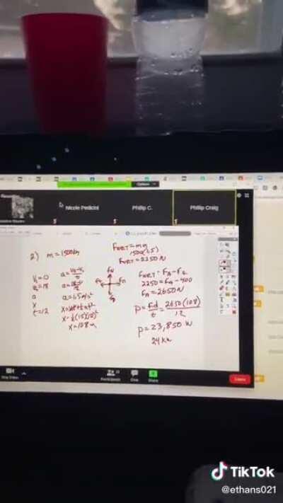 Teacher forgets to mute himself on Zoom