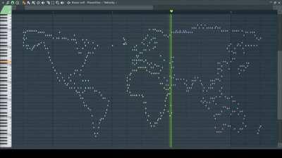 WINST, a musical world map