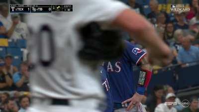 Jarren Duran tries to run on Patrick Bailey, gets a face full of glove for  his efforts : r/baseball