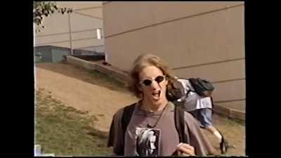 Short new clip of Dylan Klebold flipping off the camera, taken from Bill Ockhams new video