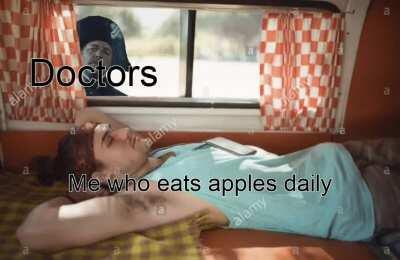 an apple a day keeps the doctors away