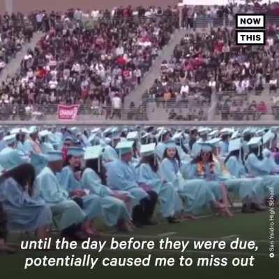 Valedictorian slams ineffective school staff in graduation speech