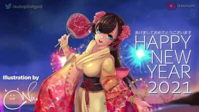 Happy New Year with Mata Hari