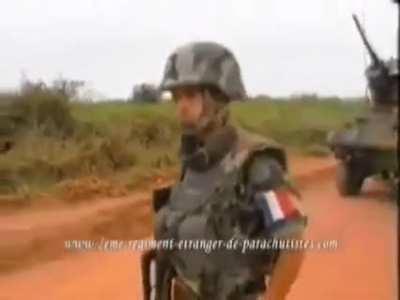 French Foreign Legion in Ivory Coast — 2003