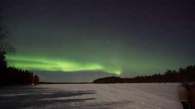 Been “hunting” auroras for last 2 years, here in Sweden. This was sunday night, near Umeå.