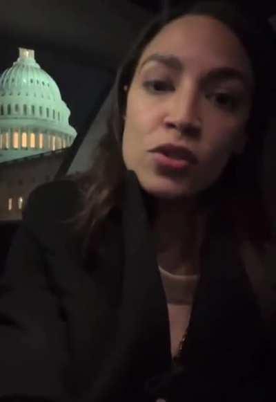 AOC speaks clearly about nihilism in politics