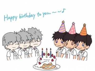 Happy Birthday Shinji!【Artist: @yu_pi96】