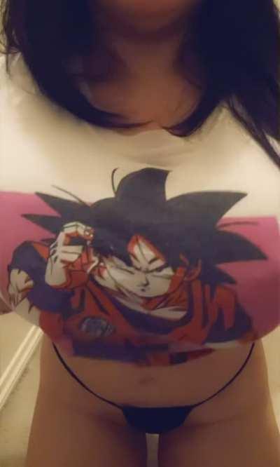 When the power level of my tits reaches over 9000 😉