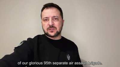 &quot;Unity should be manifested not only in thoughts and words, but also in actions, and necessarily in activity for the sake of common goals, for the sake of our entire country.&quot; - President Zelenskyy's address, 19th February 2024.