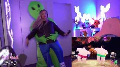 Pro Alien Suit Dancer