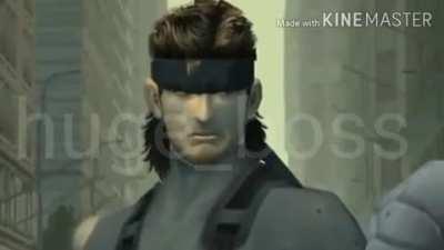 Snake has an important message for raiden