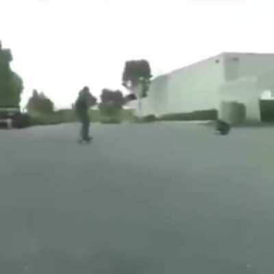 Skateboard trick