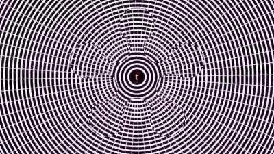 A video designed to create a natural hallucination based on the motion aftereffect illusion (NSFW: Seizure Warning)