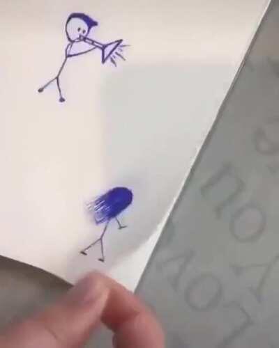 a cleverly synced flipbook