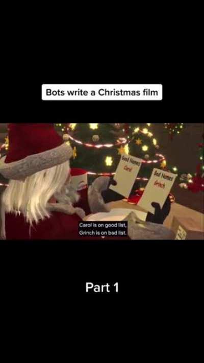 Bots write a Christmas story.