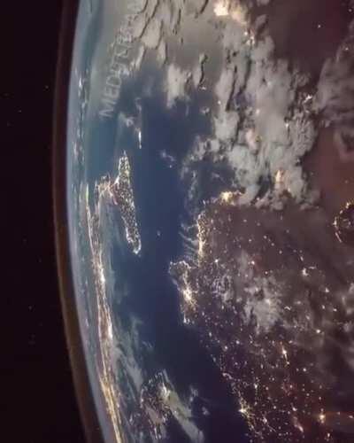 A Flyby Of Earth From The International Space Station