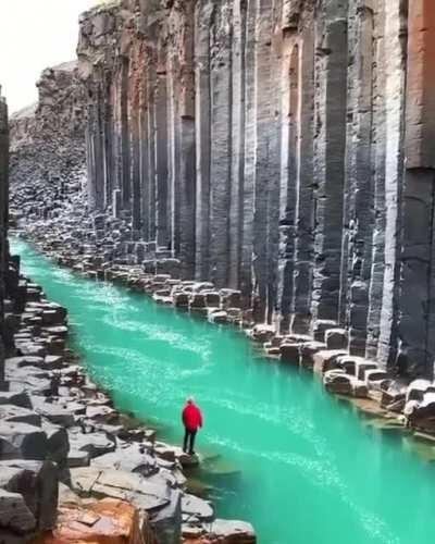 🔥 Stuðlagil Canyon, Iceland