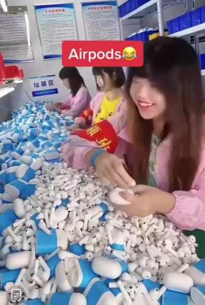 AirPods factory in China